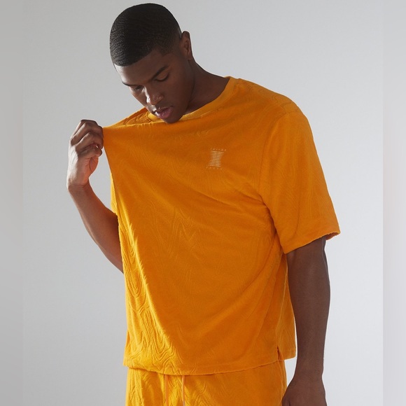 Savage X |  Ripple Effect Terry Sleep T-shirt | XS - Picture 5 of 9